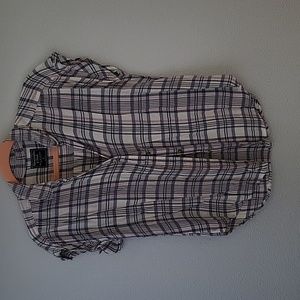 Soft flannel short sleeve. A&F. Size Small